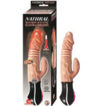 realistic warming thrusting vibrating dildo